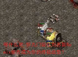 ��ʲô��-�Ǿ��Ż���������Remix�ܷ��Ϊ����ռ�ս�裿