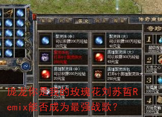 ���������ҵ�õ�廨������Remix�ܷ��Ϊ��ǿս�裿